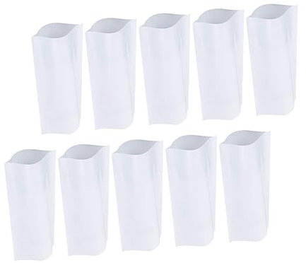 SOLUSTRE 20stücke Weiße Sublimations Schrumpfhülsen Aus Pet Hitzebeständig Für Thermobecher Und Trinkflaschen Vollflächige Sublimationsfolie Zur Wärmeübertragung Für Auto Tumbler