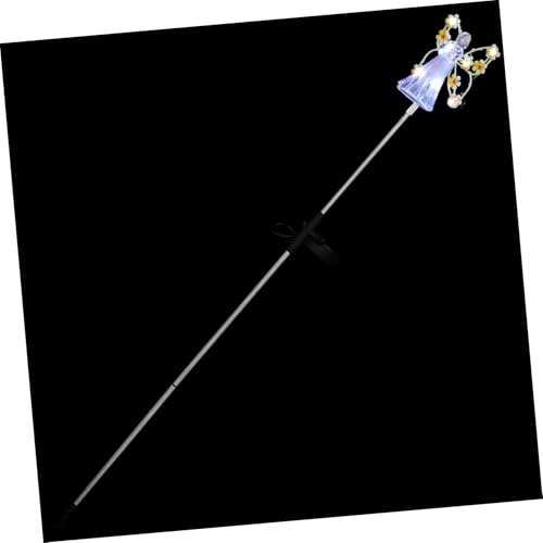 Abaodam Lampada Solare Decorativa Da Giardino Giallo Luci Led Esterno Per Decorazioni Cimitero Cortile Prato Facile Installazione e Uso Pratico