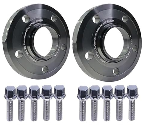Spurverbreiterungen Distanzscheiben Für 5 Series F10 F11 Flanschplatte T6-7075 Spurverbreiterungen Aluminiumnabe Verbreiterter Adapter 2 STÜCKE 5x120 CB 72,6 Spurverbreiterungen(2PCS Adapter 15mm)