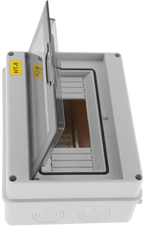 HOMSFOU Scatola Giunzione Elettrica Ht Quadro Elettrico Stabile per Esterni Design e Affidabile per Illuminazione e Cablaggi Protezione per Umidi