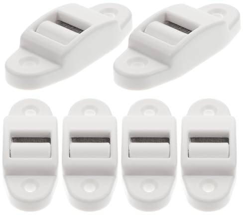 VALICLUD 6 Piezas Guías para Correa de Persiana Enrollable Rodillo de Plástico y Cepillo Integrado para Reducir Fricción y Proteger Correas Accesorio Resistente y Compacto para Ventana con