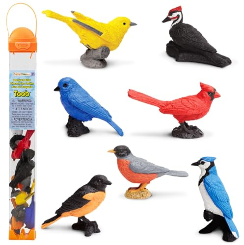 Toob – Trädgårdsfåglar, figurset