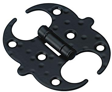 4x Scharniere Alte Beschläge im restaurierungsshop Möbelbänder SYMMETRISCH NEU