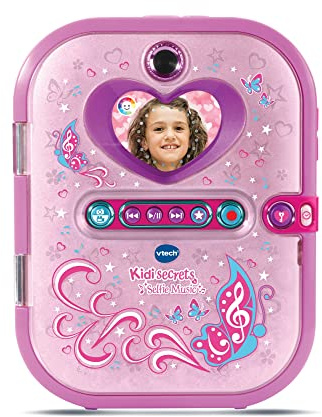VTech Kidisecrets Selfie Music Rose, FTF68, Multicolore