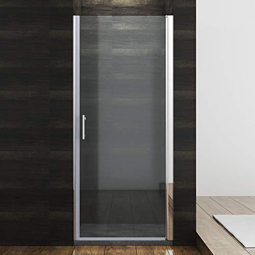 SONNI Duschkabine 70 x 185 cm Nischentür dusche NANO Glas Duschtür Pendeltür Duschabtrennung.
