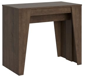 CasaArredoStudio Anvar Console Extensible, Aluminium, Allungabile