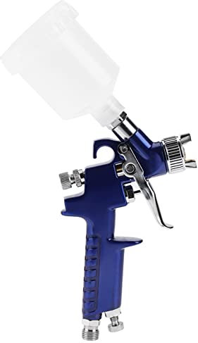 Professionale 0,8/1.0 Mm Ugello 125 Ml Mini Spray pneumatico per la verniciatura di automobili, pistola a spruzzo pneumatica pistola a spruzzo per verniciatura a spruzzo (H-2000A