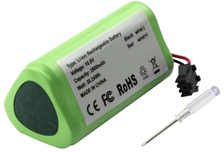 ANTIEE Batteria di ricambio per Lefant M501A M501B Cordlss Aspirateur | 10.8V 2800mAh，Installazione semplice，Protezione integrata，Per l'uso quotidiano in casa