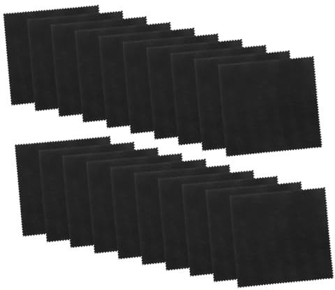 Didiseaon 50piezas Paños Microfibra Para Limpiar Gafas y Cristales Paño Limpiador Profesional