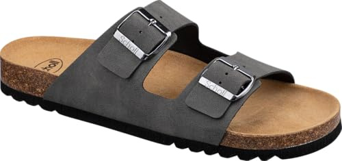Scholl Julien sandal för män, Färg: grå, 42 EU