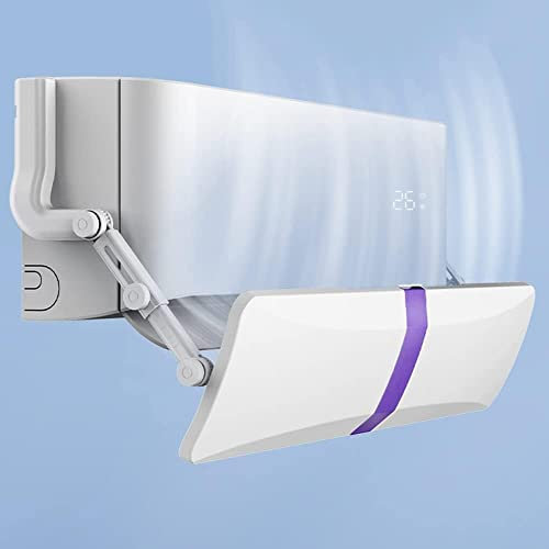 Deflector de salida de aire Instalación de deflectores de aire acondicionado de pared lateral Ventilaciones de calefacción superiores a prueba de polvo for baños, oficinas en el hogar, cocinas