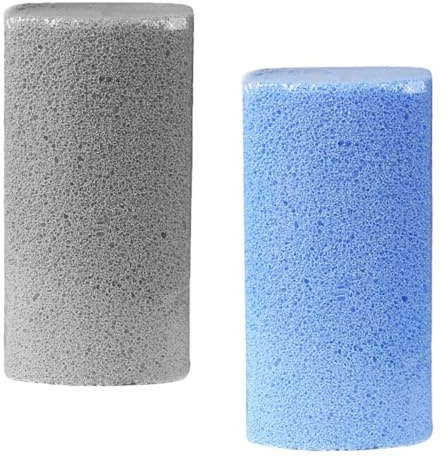 Piedra Pómez para Pies de Vidrio Espumado 2 Piezas | Diseño Ergonómico, Elimina Células Muertas y Callosidades, Adecuado para Mujeres y Personas Mayores