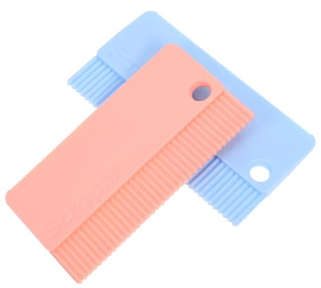 COLLBATH 2pcs Silicone PET Hair Remover Brush Set for Cats and Dogs Safe Grooming Tool Effective Deshedding and Cleaning Brush for PET