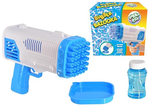 Bubble Gun Toy – 36 Bubble Burst Complete Kit for Outdoor Fun