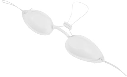 Cache-œil Réutilisable Petit, Tpu Blanc, Masque Yeux