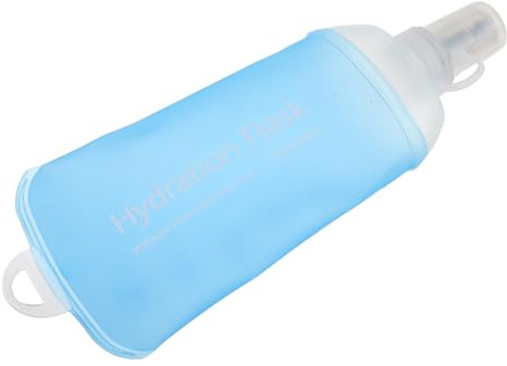 VICASKY Bouteille Souple Silicone pour Course et Randonnée Flasque Étanche Portable pour Hydratation Sportive Extérieure