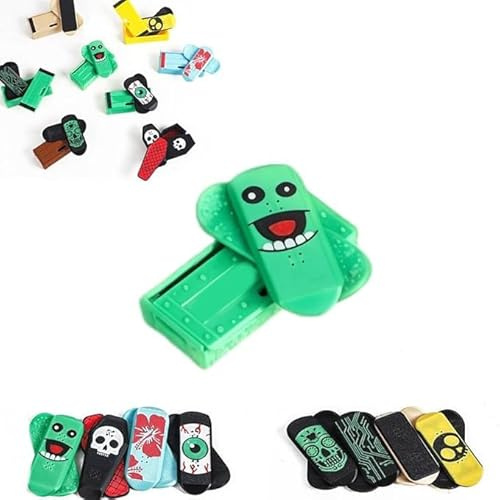 Aakluk Magnetic Mini Fingerboard | 3D Printed Fingerboard Obstacles, Spin, Flipe, and Roll Your Stress Away | Fun, Stress-Relieving & Portable | for Family Friends Boys Girls