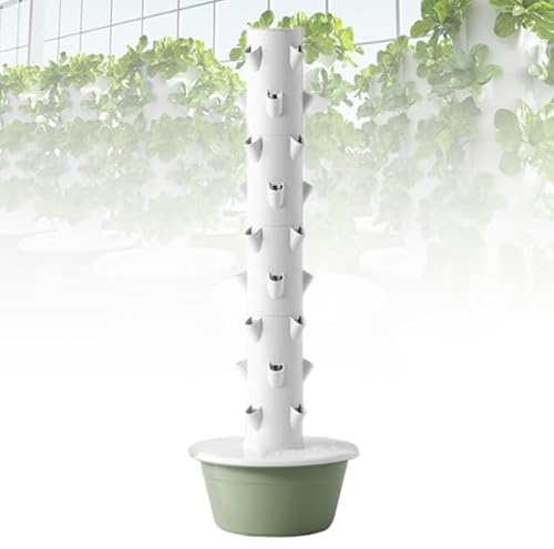 Kit De Cultivo Hidropónico Inteligente, 5-9 Niveles (20-36 Agujeros), Tanque De Agua De 30 Litros, Circulación Automática De Agua, Ahorro De Agua Y Energía,9 floors
