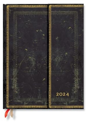 Arabica (Old Leather Collection) Ultra Verso 12-month Dayplanner 2024