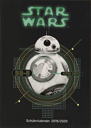 Star Wars Schülerkalender A5: Von August 2019 bis Dezember 2020. Taschenkalender 2020. 17-Monate Wochenkalendarium. gebunden. Format 15,2 x 21,5 cm: 17 Monate. Von August 2019 bis Dezember 2020.