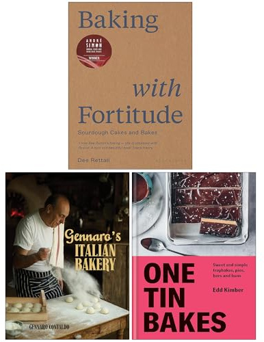 Baking with Fortitude, Gennaro's Italian Bakery & One Tin Bakes 3 Books Collection Set