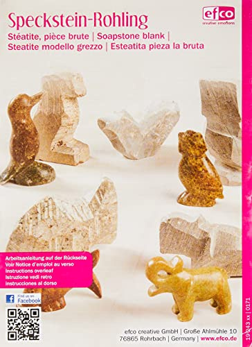 EFCO Speckstein Rohling 8-10 cm, Schildkröte