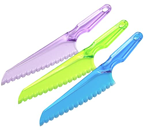 Chef Craft Select Plastic Lettuce Knife, 7 inch blade 12 inches in length, Color May Vary