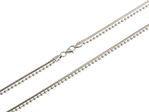 Silberketten Store Fashion Line Kette Instyle - Länge 90cm - echt 925 Silber