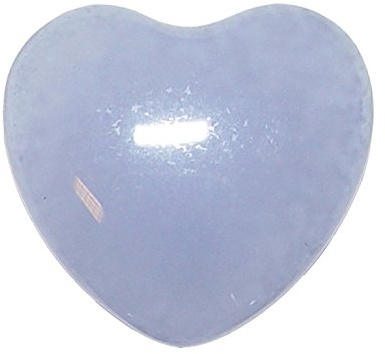 Chalcedon Herz kleiner Handschmeichler Taschenstein ca.15x15x8 mm