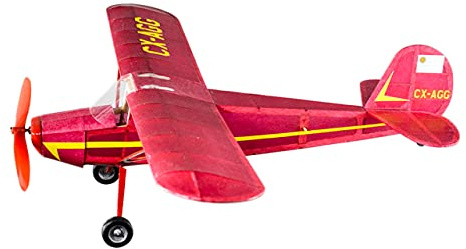 F&G Supplies Cessna 140 complete vintage model rubber-powered balsa wood aircraft kit that really flies!