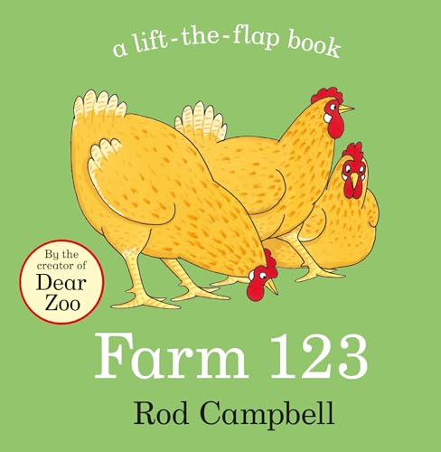 Farm 123: A lift-the-flap animal counting book from the creator of Dear Zoo (Dear Zoo and Friends)