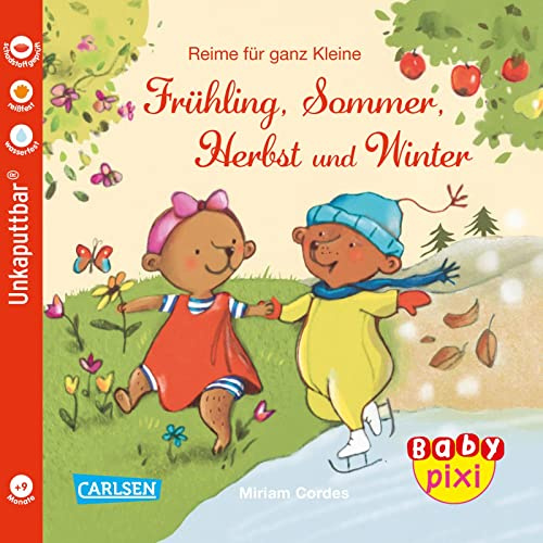 Baby Pixi (unkaputtbar) 100: VE 5 Reime für ganz Kleine: Frühling, Sommer, Herbst und Winter (5 Exemplare): Ein Baby-Buch mit Reimen ab 9 Monaten (100)