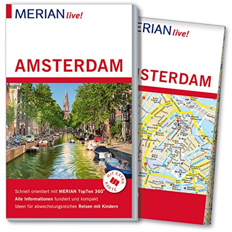 MERIAN live! Reiseführer Amsterdam: Mit Extra-Karte zum Herausnehmen