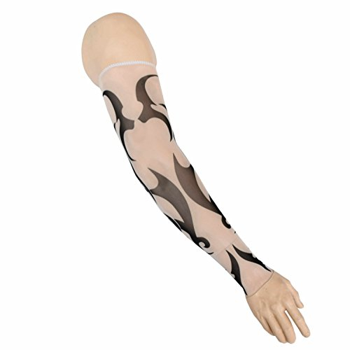 Tattoo Armstulpen 1 Paar Karneval Fasching Skin Ärmel Sleeve Arm