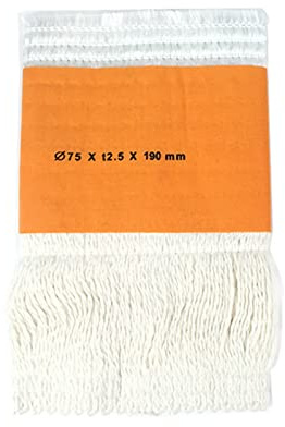 1 x Kerosin-Docht Öllampe Glasfaser Baumwolle Herd Laterne Heizung rauchfreie Beleuchtung Ersatz Petroleum Garn (75 x 2,5 x 190 mm)