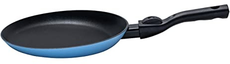 Kelomat, 3530-328, palatsskinkpanna, 25 cm diameter, KELOMAT BLUE CLICK, LBH 44,2 x 24,6 x 8 cm, vikt 0,96 kg, non-stick-tätning, avtagbart handtag, induktion