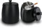 SENENQU Lot de 2 Cendrier avec Couvercle, Cendrier Inoxydable Noir Cendriers de Table Anti Odeur Pour Interieur et Exterieur Pour Restaurant, Bar, Maison, Bureau
