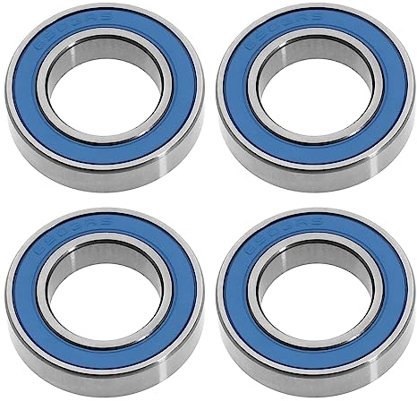 VGOL 4Pcs Ball Bearings 6903-2RS Deep Groove Ball Bearings Steel GCR15 Bearings Accessories for Motors Bicycle Hubs Industrial Equipment