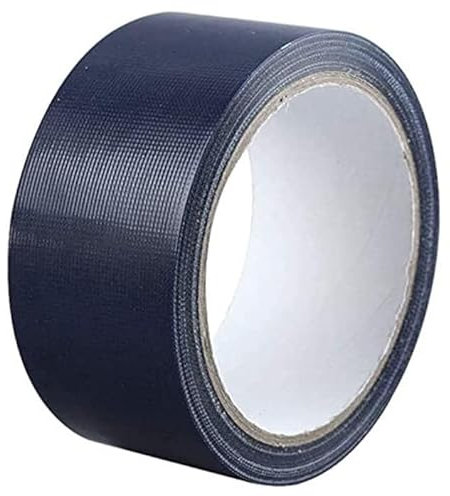 ZAZRA® Ruban adhésif en tissu super résistant et imperméable pour réparation de conduit - 48 mm x 10 m - Bleu marine