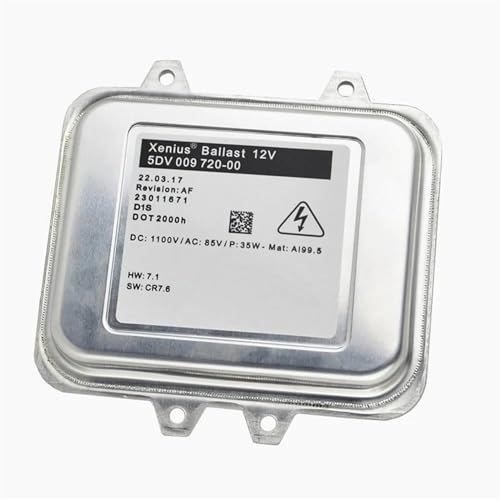 BLAIS HID Xenon Vorschaltgerät Kompatibel Mit Opel Für Astra 4 J IV Für Insignia Xenon-Scheinwerfer-Vorschaltgerät Steuergerät Koito 5DV009720-00 5DV 009 720 00 1232335 5DV00972000