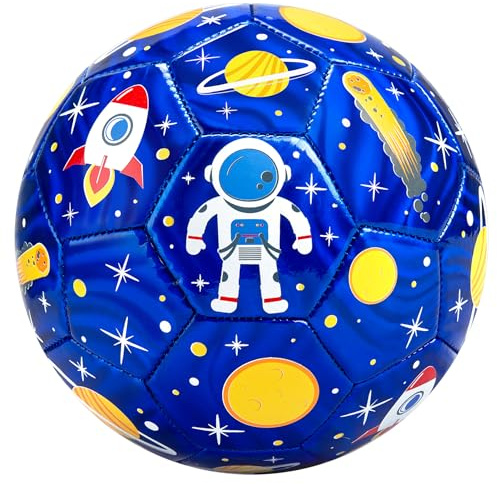 INPODAK Kids Football Small Soccer Ball for Childs 3-12 with Pump Mesh Bag | Children Footballs Small Ball for Kids Indoor Outdoor Garden Yard Training Football Gifts for Girls Boys Christmas Easter