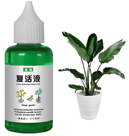 Pflanzennährstofflösung, Auferstehungsflüssigkeit für Pflanzen | 50 ml Blumen-, und Gemüsedünger,Düngendes Flüssigkonzentrat, Plant Resurrection Flüssigdünger fördert gesundes und starkes Wachst
