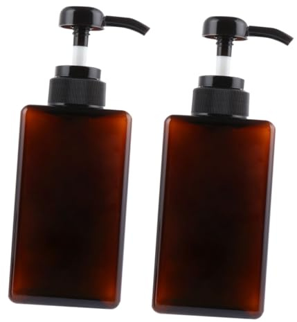 GALPADA 2pezzi Flacone Pompa Dosatrice da Flacone di Lozione Vuoto e Ricaricabile per Lozione Sapone Shampoo Bagnoschiuma