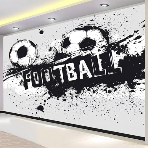 3D Fotomurales Fútbol Americano 430x300 cm Decorativos Papel Pintado Panorámico Mural Deporte de Futbol Tejido No Tejido Decoración de Pared Murales Moderna de Diseno q.9595