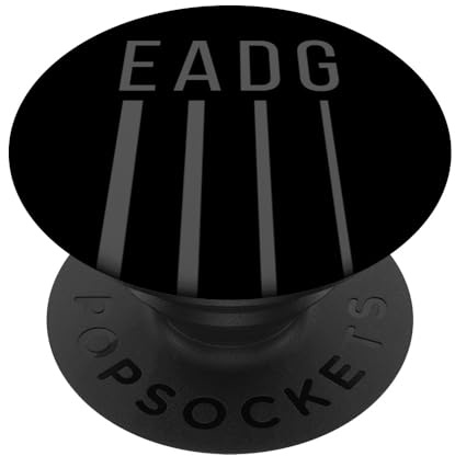 EADG Basse à 4 Cordes PopSockets PopGrip Adhésif