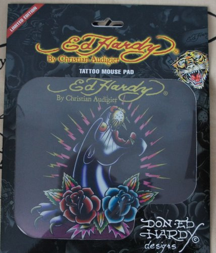 Ed Hardy Mousepad Fuchsia