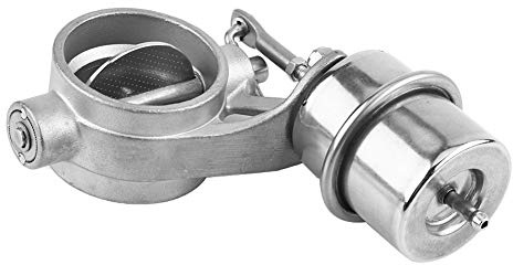 Duokon Valvola di controllo dello scarico per auto in acciaio inossidabile 2 pollici, apertura di scarico attivata vuoto, opzioni di chiusura aperta(vari tipi di veicoli)