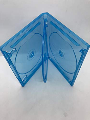 Vision Media® 5pcs x 4 Disc Blu Ray Multi Case - Premium Quality Case - 15mm Spine