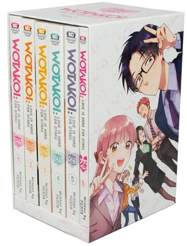 Wotakoi: Love Is Hard for Otaku Complete Manga Box Set, Volumes 1-6