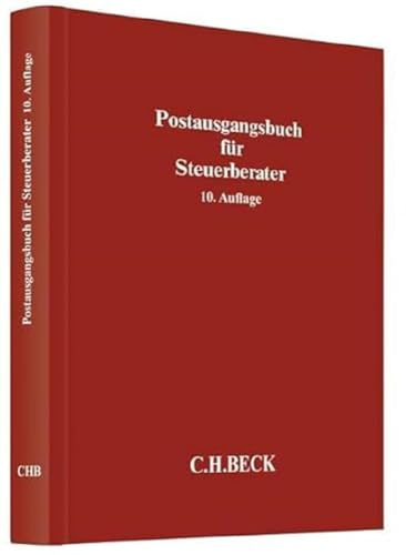 Postausgangsbuch für Steuerberater (Schriften des Deutschen wissenschaftlichen Instituts der Steuerberater e.V.)